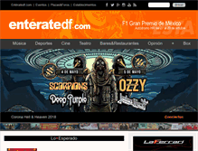Tablet Screenshot of enteratedf.com
